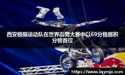 西安极限运动队在世界街舞大赛中以69分稳居积分榜首位